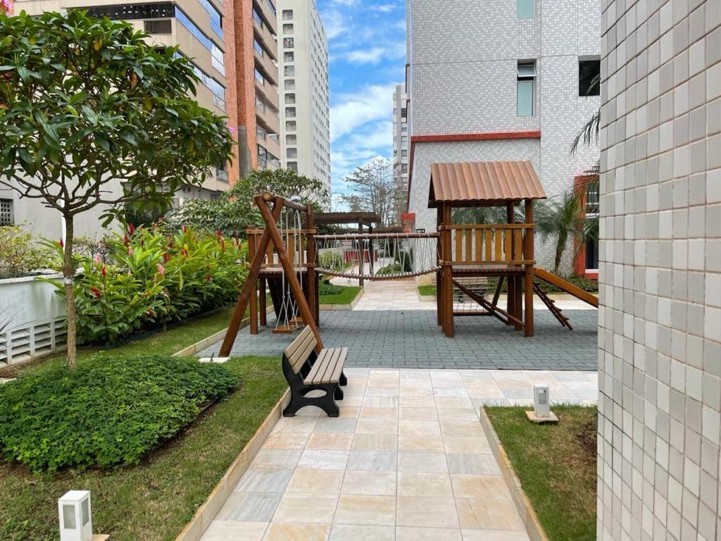 Lindo Apartamento A 50 Metros Da Praia Guaruja Luaran gambar