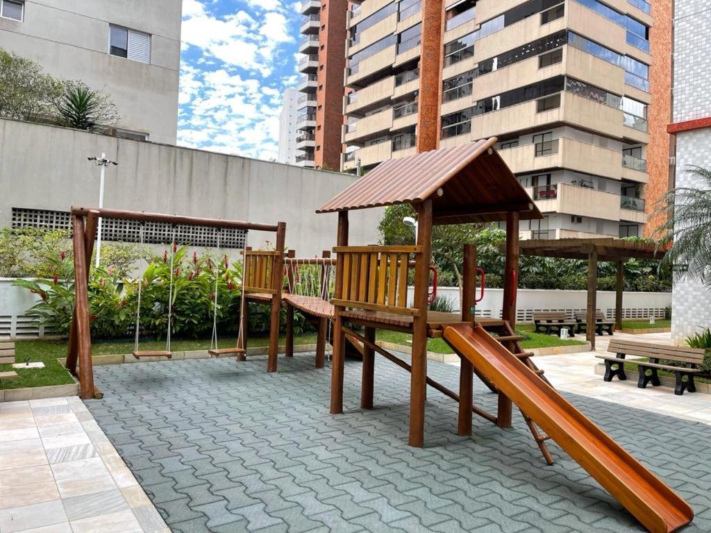 Lindo Apartamento A 50 Metros Da Praia Guaruja Luaran gambar