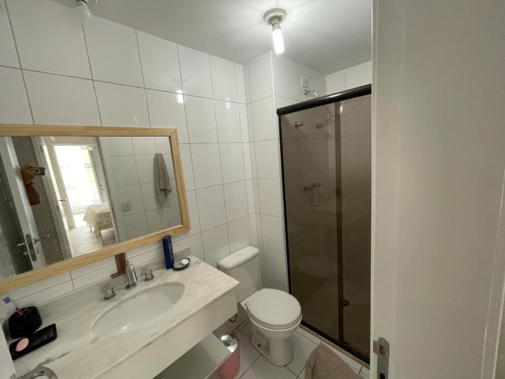 Lindo Apartamento A 50 Metros Da Praia Guaruja Luaran gambar