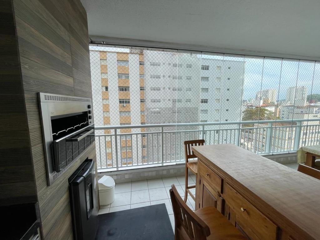 Lindo Apartamento A 50 Metros Da Praia Guaruja Luaran gambar